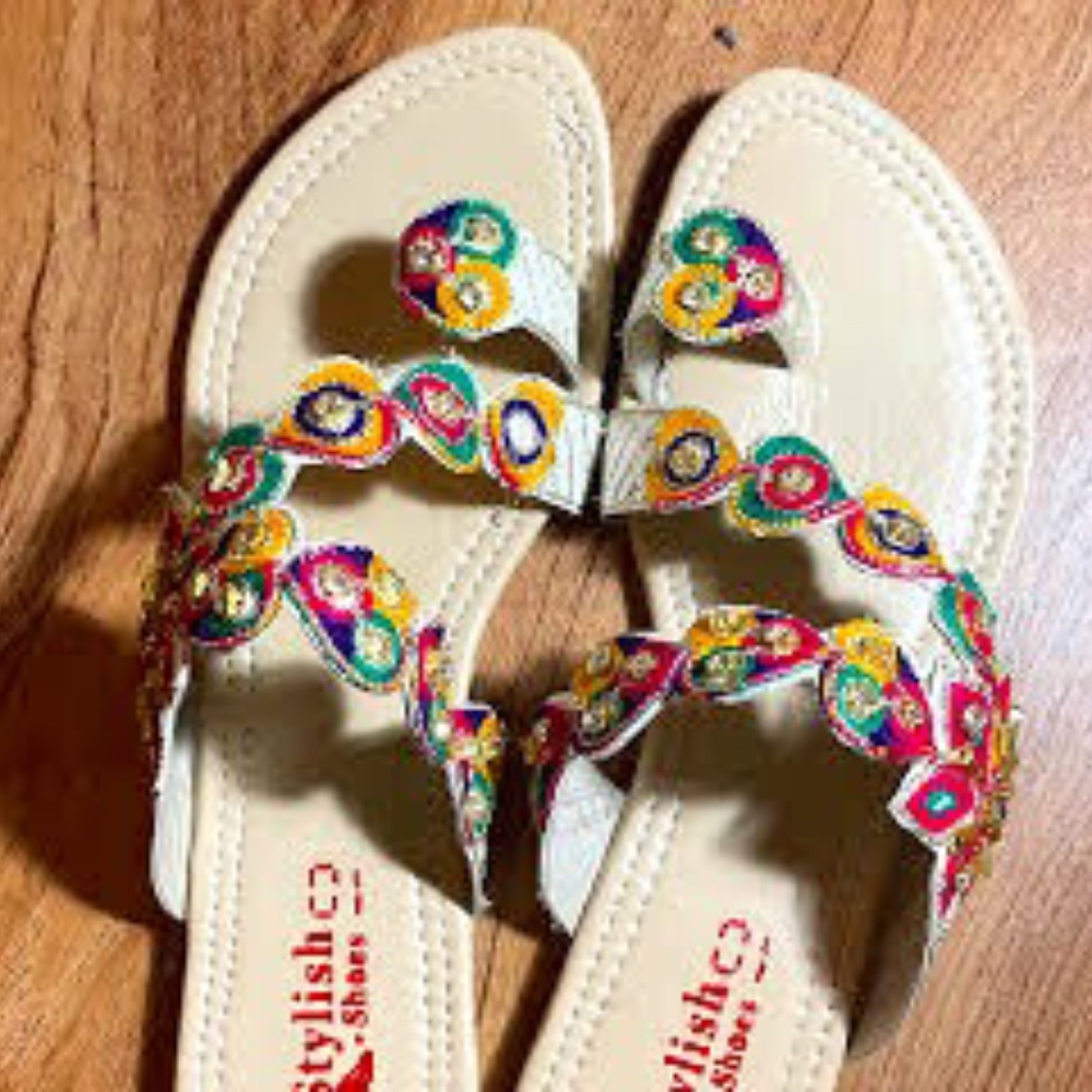 Colorful sandals